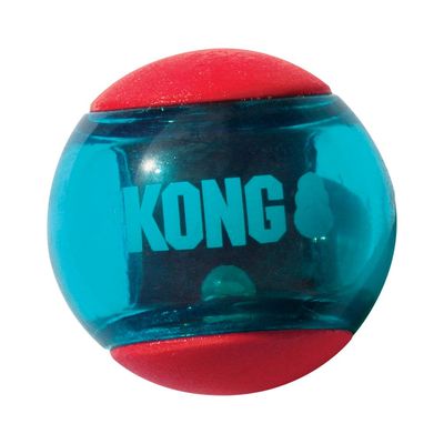 Kong Squeeze Action Ball Roja