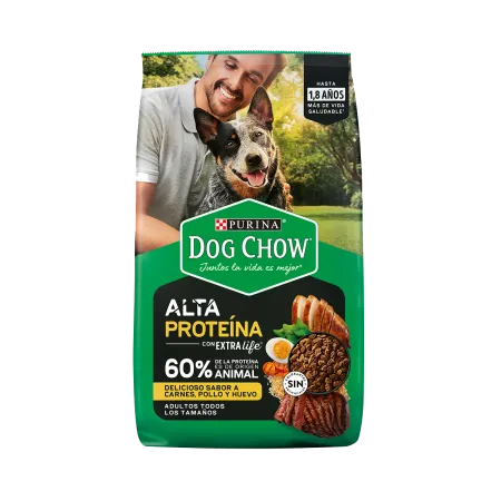 Dog Chow Adulto Alta Proteina 15 Kg