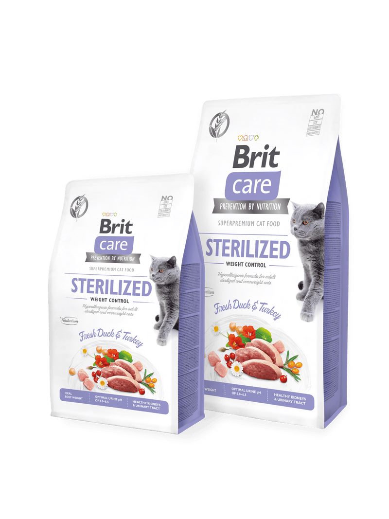 Brit Care Gatos Grain-Free Sterilised Weight Control