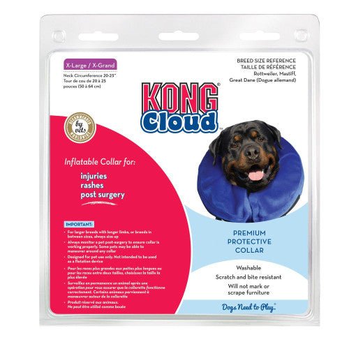 Collar isabelino perro Kong Inflable 'Cloud'