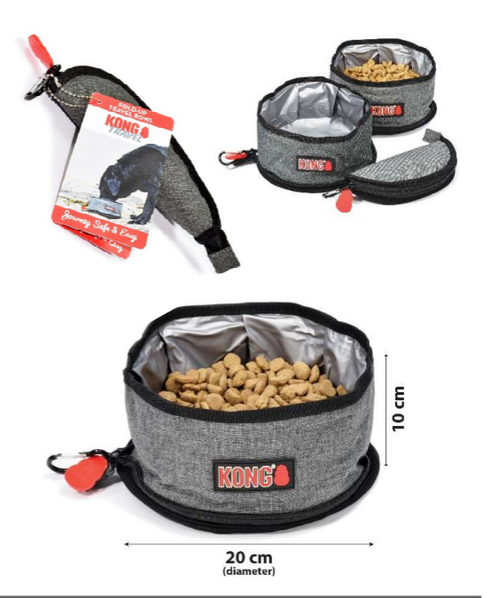 Kong Fold-Up Travel Bowl