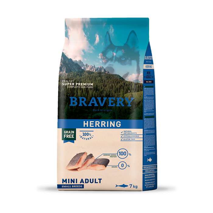 BRAVERY Herring Mini Adult 2 Kg