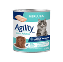 Comida Húmeda Agility Lata Gato Adulto Merluza 340 g