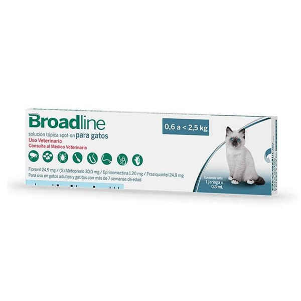 Broadline Antiparasitario Gatos