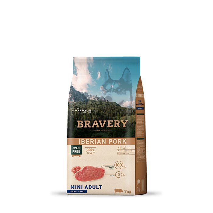 BRAVERY Iberian Pork Mini Adult Small Breeds 2 Kg