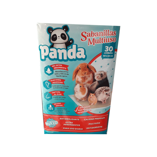 Sabanillas para perros 'Panda Multiuso'